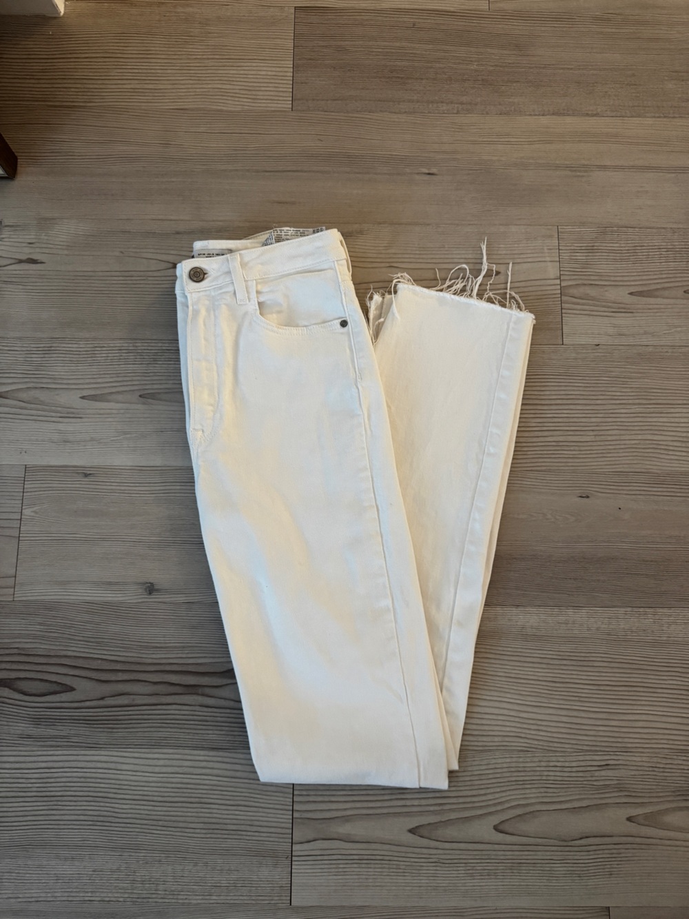 Zara HIGH RISE SLIM FLARED JEANS
